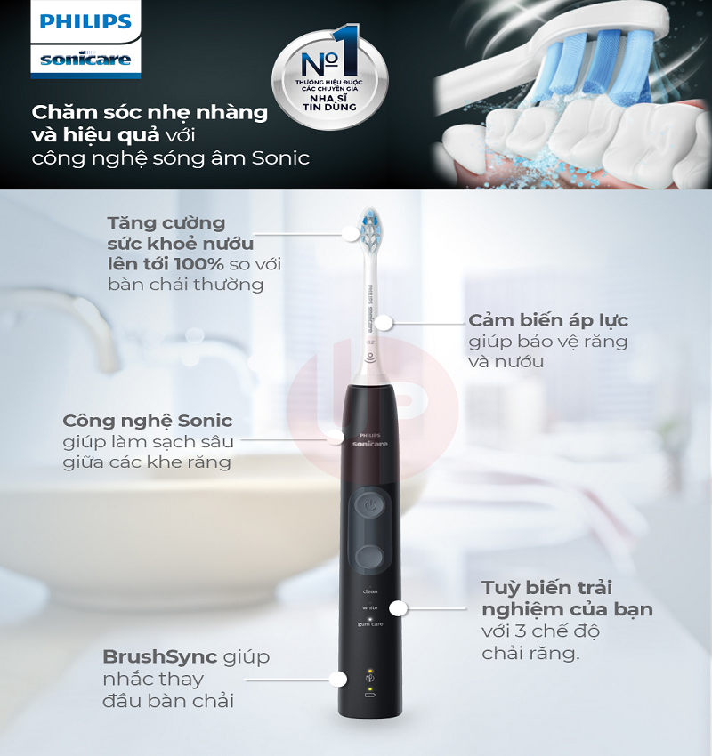 Bàn chải đánh răng Philips Sonicare Protective Clean 5100