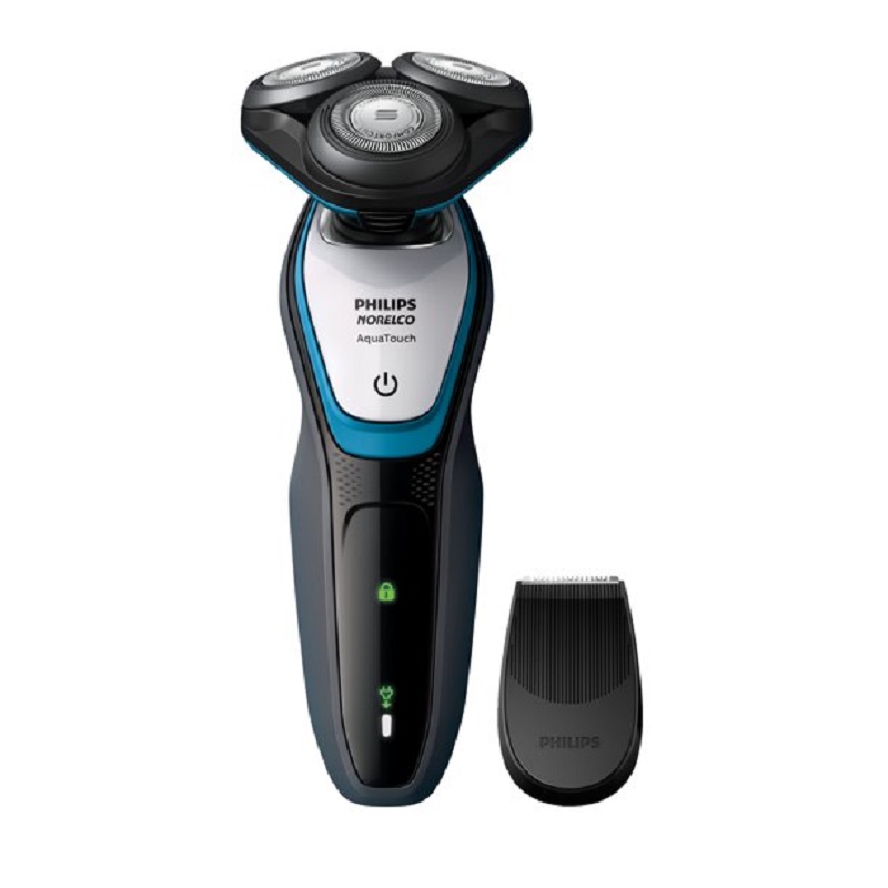 Khả năng chống nước cạo ướt và cạo khô của máy cạo râu Philips S5090/87