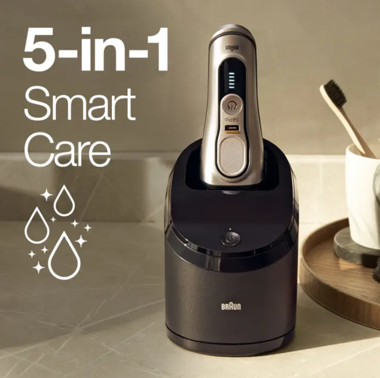 Trạm rửa sạc tự động SmartCare Center cho Braun Series 9 Pro 9477cc