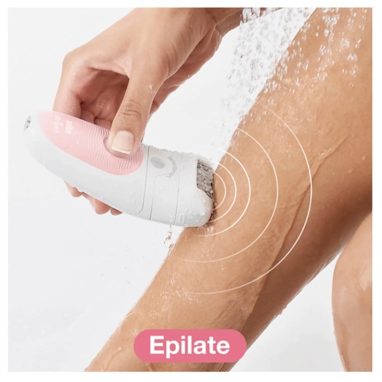 Cảm biến thông minh SensoSmart trên máy nhổ lông Braun 5-895 xách tay Mỹ