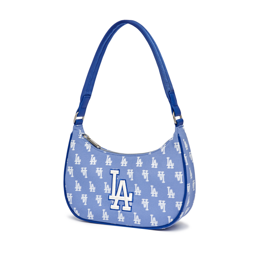 MLB Monogram Jacquard Crossbody Bag (Blue) – The Factory KL