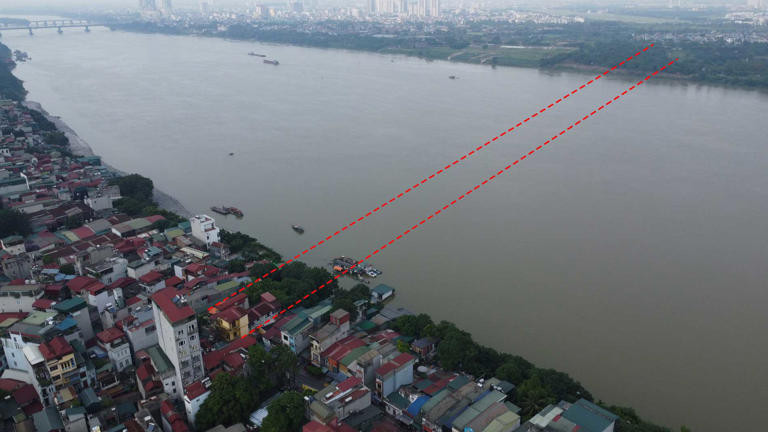 Cận cảnh vị trí cây cầu vượt sắp được Hà Nội chi hơn 16.000 tỉ đồng xây dựng