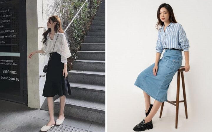 Đừng quên cách phối sơ mi sọc để 'đu trend' hè 2024