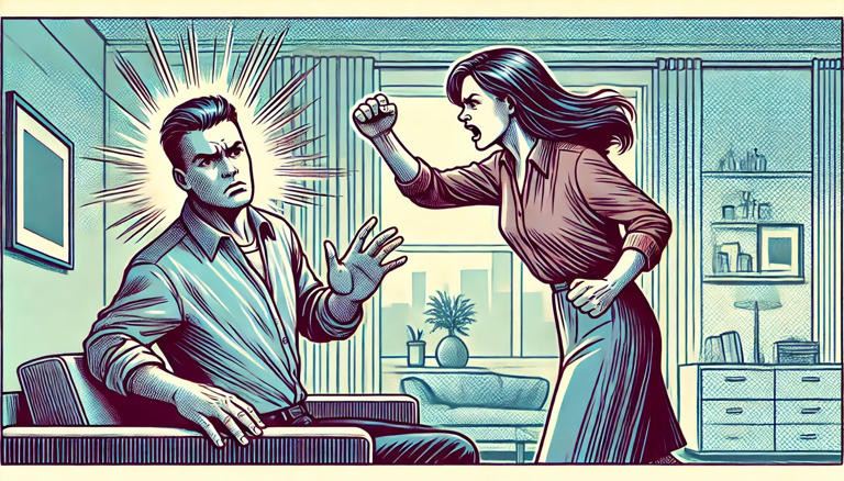 Tát chồng vì anh xưng 'mày, tao'