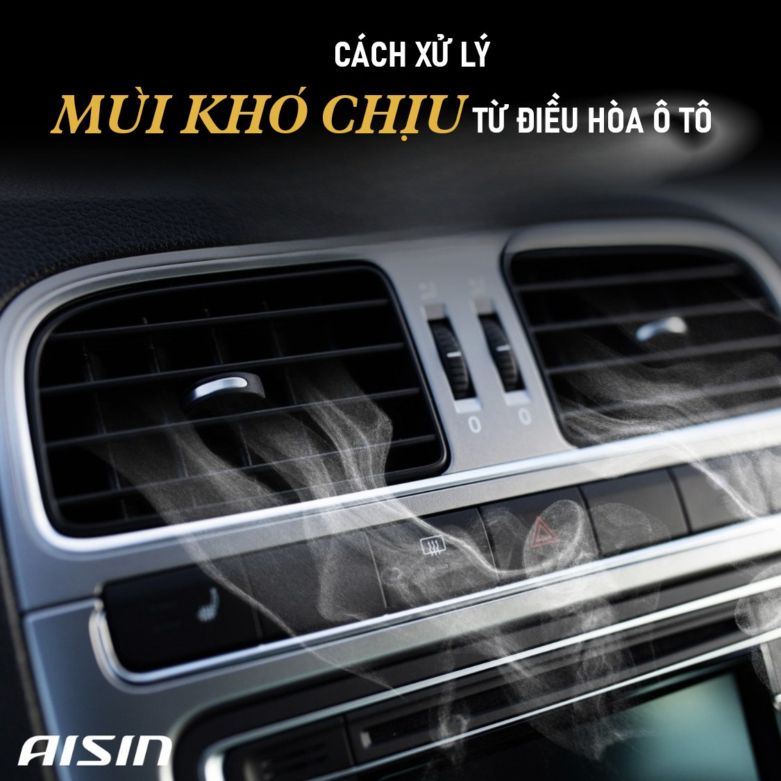 Cách xử lý mùi khó chịu từ điều hoà cho xế yêu