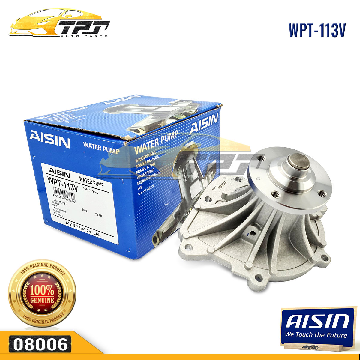 WPT113V | Sản phẩm Bơm Nước