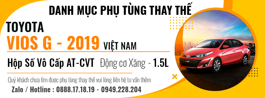 Phụ Tùng Xe Toyota Vios G 2019 Việt Nam 1.5L Số Tự Động Vô Cấp CVT