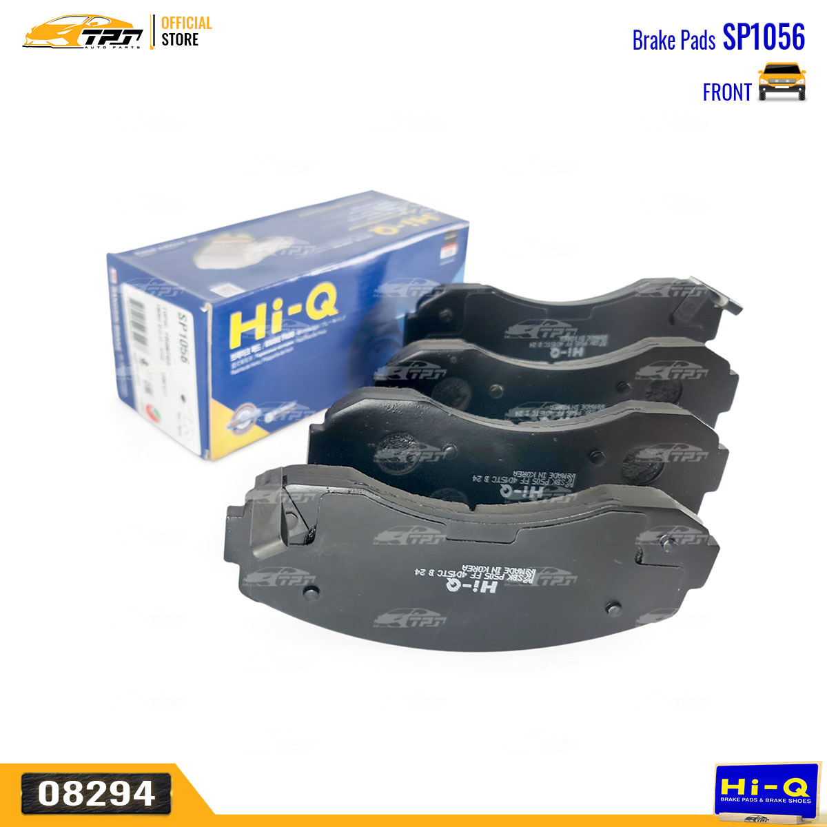 SP1056 Bố Thắng Má Phanh TRƯỚC Kia FRONTIER K2500 2.5D K2700 SP1056 Bố Thắng Má Phanh TRƯỚC Kia FRONTIER K2500 2.5D K2700
