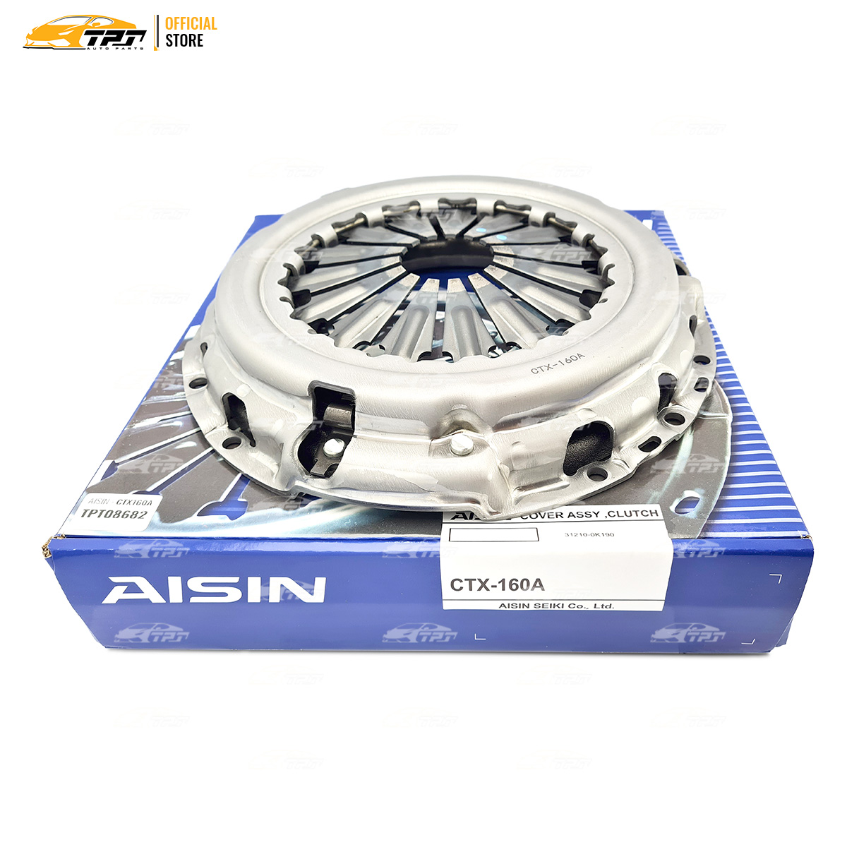 CTX160A - Mâm Ép - Bàn Ép Ly Hợp Toyota FORTUNER - HILUX 2.5 3.0 13-16 ...