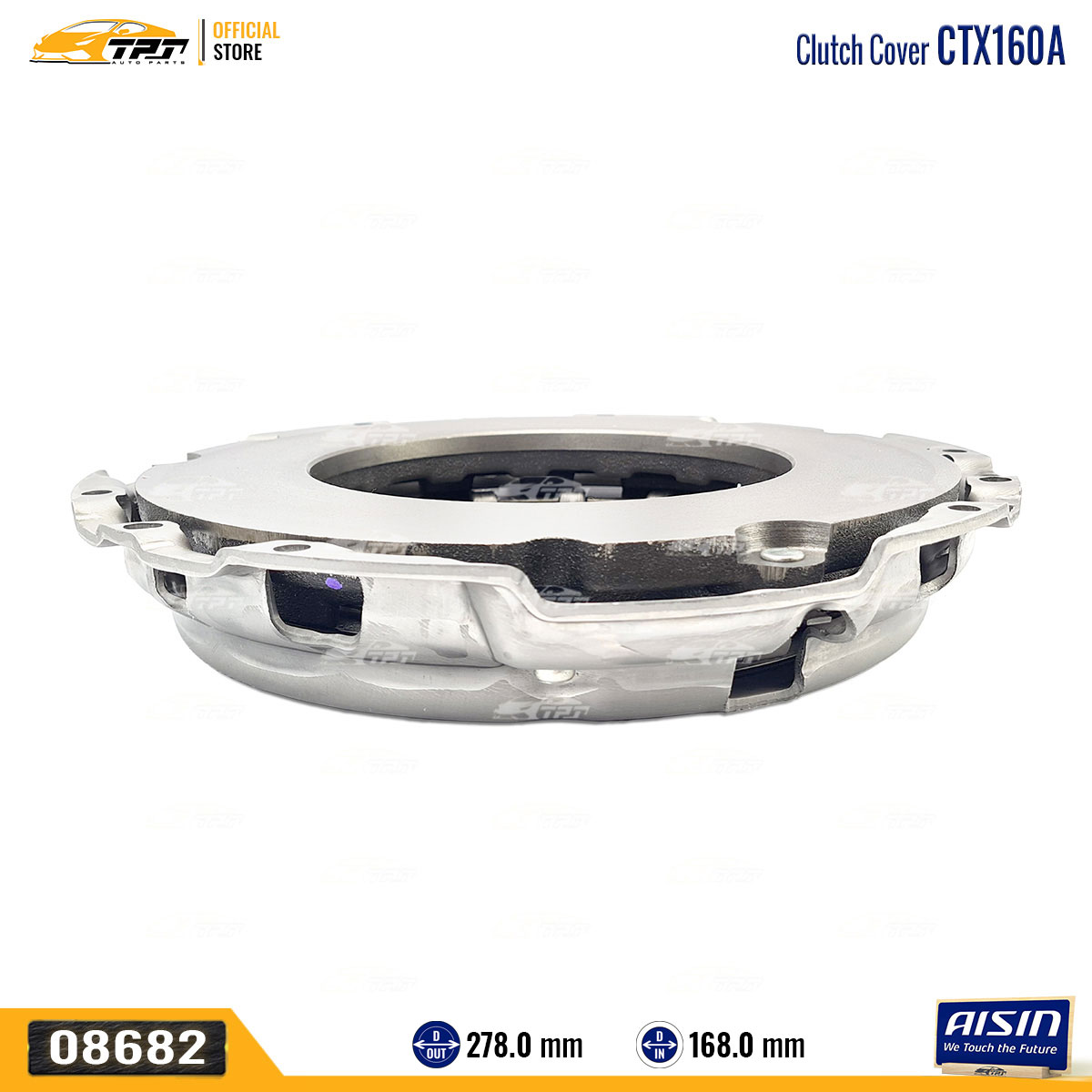 CTX160A - Mâm Ép - Bàn Ép Ly Hợp Toyota FORTUNER - HILUX 2.5 3.0 13-16 ...