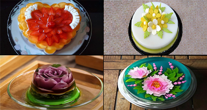 Những mẫu bánh sinh nhật rau câu đẹp mắt và cách làm tại nhà đơn giản