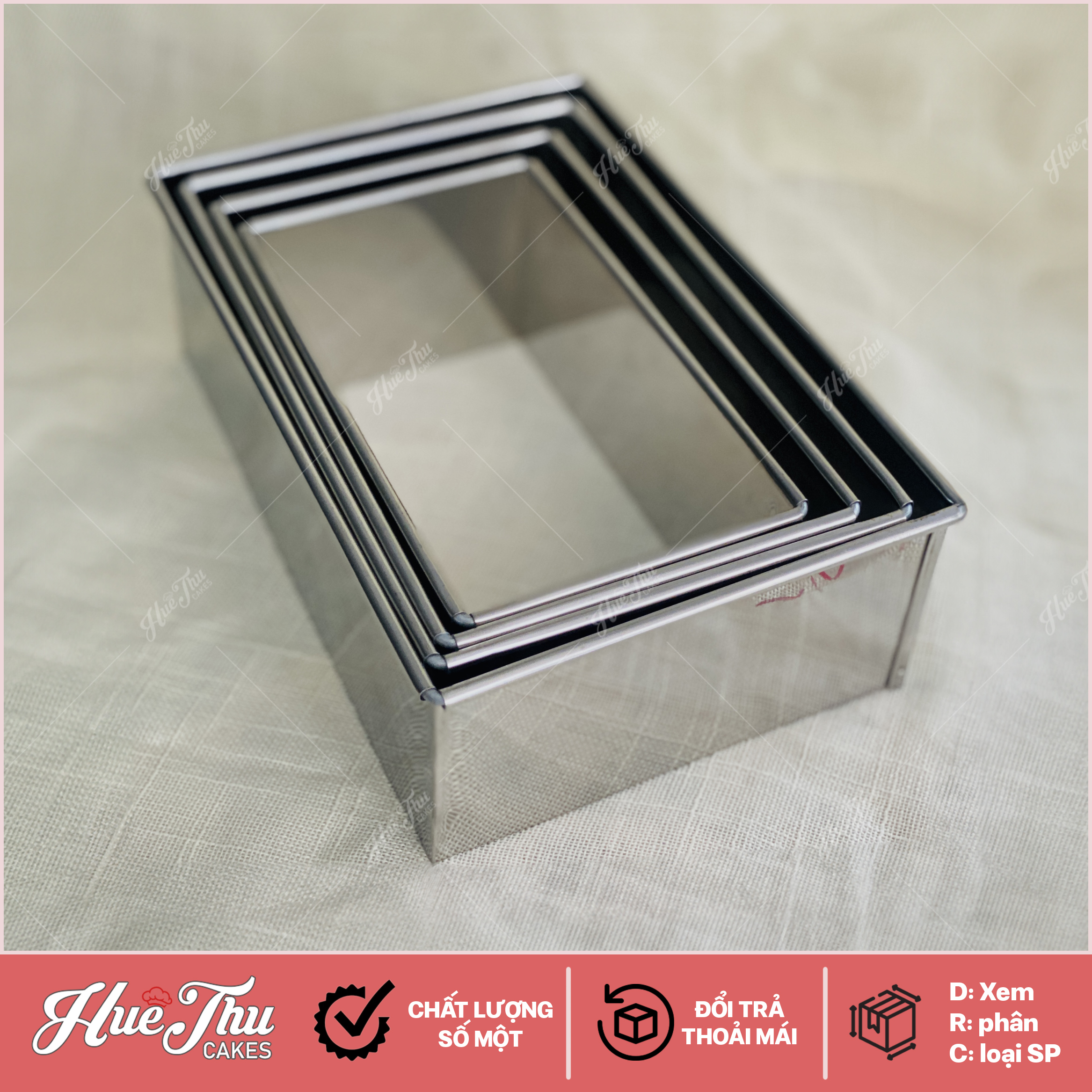 KHUÔN BÁNH KEM INOX TRÒN DÙNG ĐỂ TẠO HÌNH BÁNH KEM MOUSSE HOẶC FLAN
