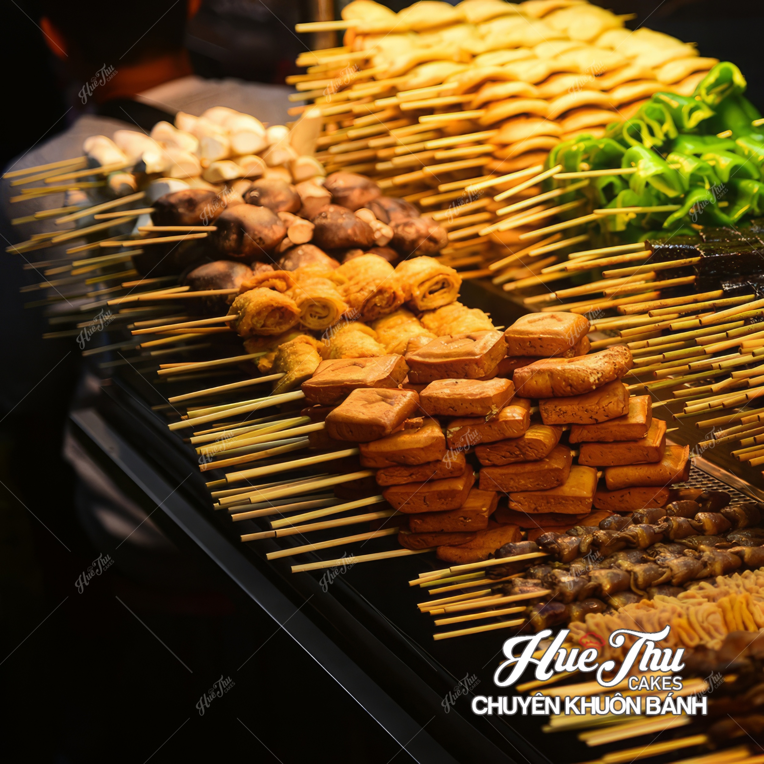 Que xiên tre 15cm (500 cái) tăm xiên nướng thịt, khoai tây lốc xoáy ...