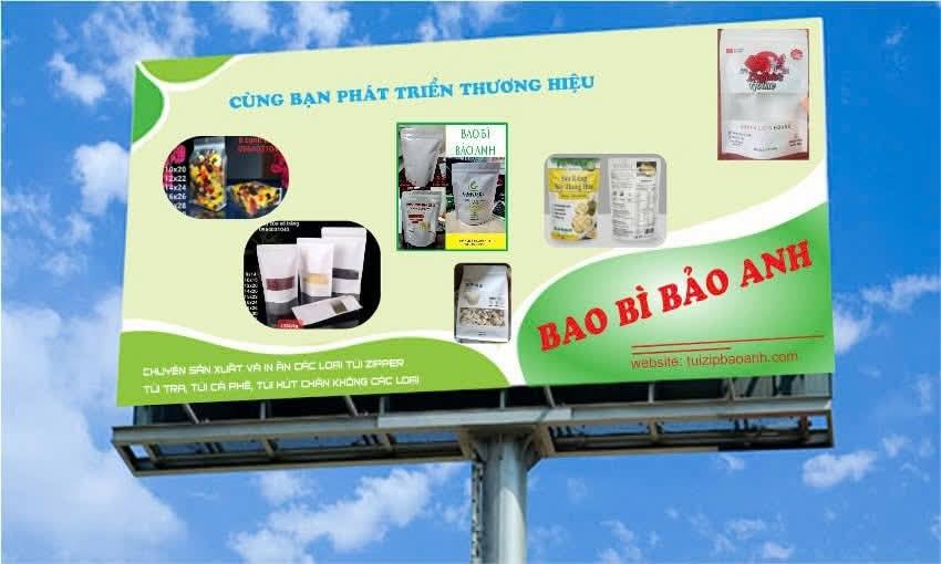 Túi một mặt giấy và túi zip hai mặt bạc !