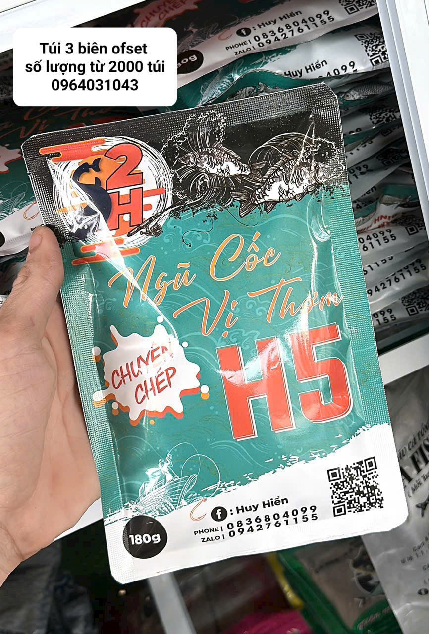 Túi Zipper Ghép 3 Biên