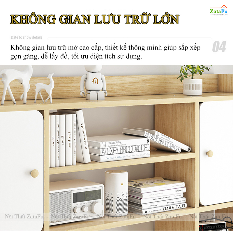2.Thiết Kế Đa Năng – Không Gian Lưu Trữ Vượt Trội