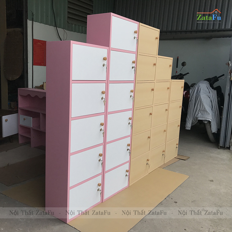 tủ sách gỗ