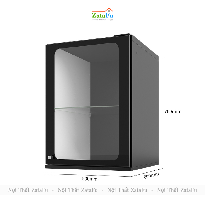 Tủ quần áo buồng kính 2 tầng hiện đại TQA-38