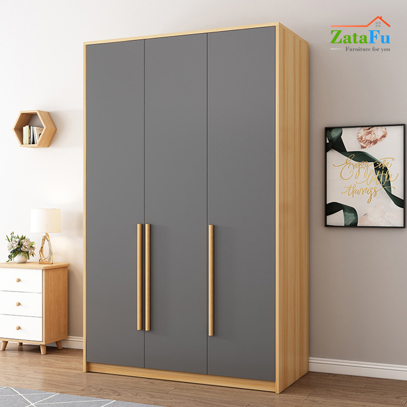 Tủ quần áo 1m8 thiết kế đơn giản TQA-02