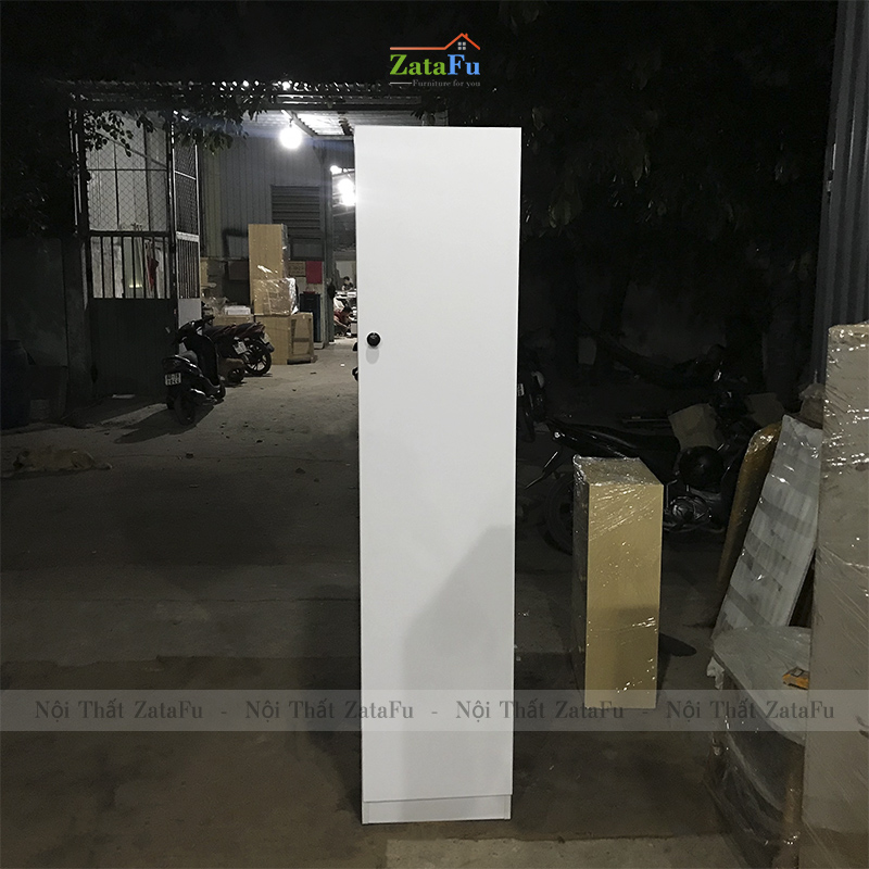 Tủ quần áo nhỏ tích hợp kệ sách trang trí TQA-19