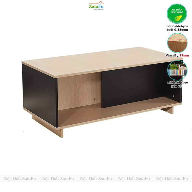 Bàn Trà SoFa Phòng Khách Thiết Kế Đơn Giản Gỗ MDF Lõi Xanh BSF-40 ZataFu