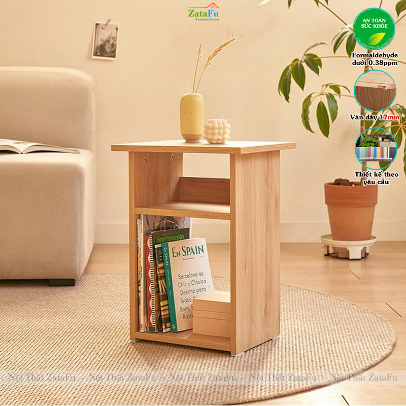 Kệ Gỗ Để Bàn SoFa Phòng Khách Tab Đầu Giường Phòng Ngủ Thiết Kế Đơn Giản TDG-42 ZataFu