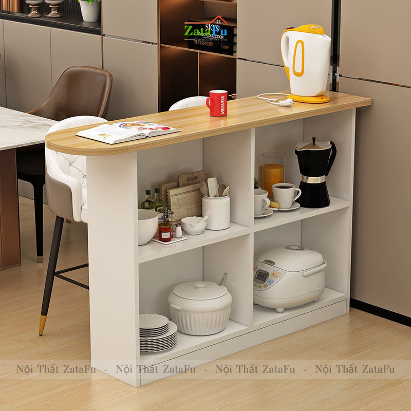 Bàn Bếp Đa Năng Làm Bàn Ăn Kệ Đựng Đồ Dùng Nhà Bếp BAGD-02