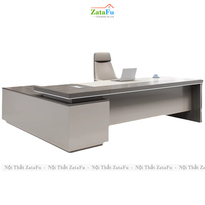 Bàn Giám Đốc Sang Trọng Kết Hợp Làm Việc Có Thể Tùy Chỉnh Kích Thước BLV-138 ZataFu