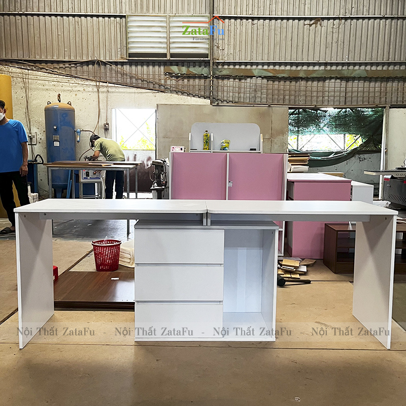 Bàn học bàn làm việc đơn, bàn đôi BLV-68