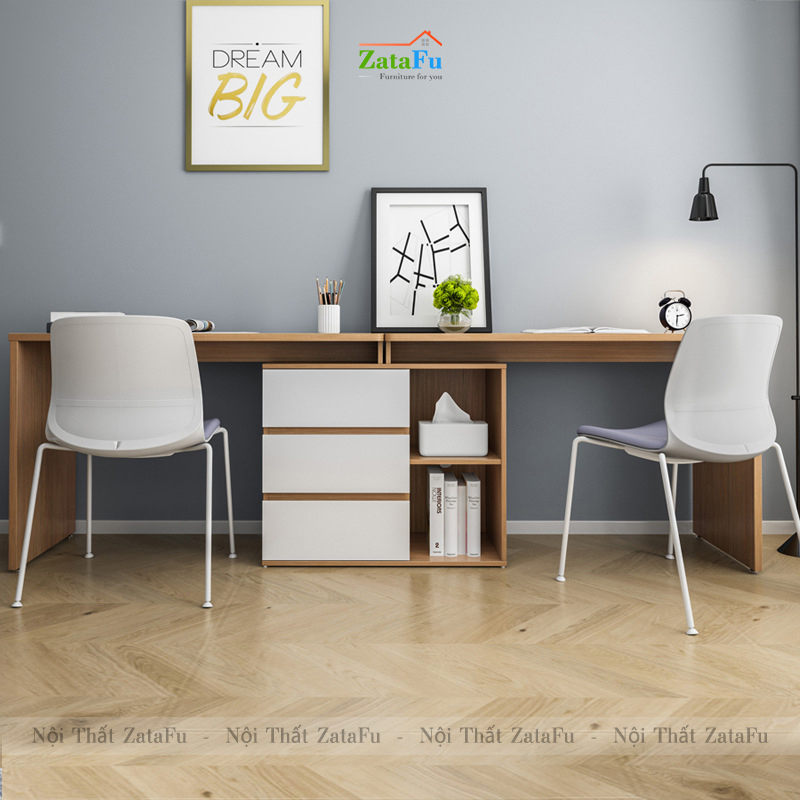 Bàn học bàn làm việc đơn, bàn đôi BLV-68