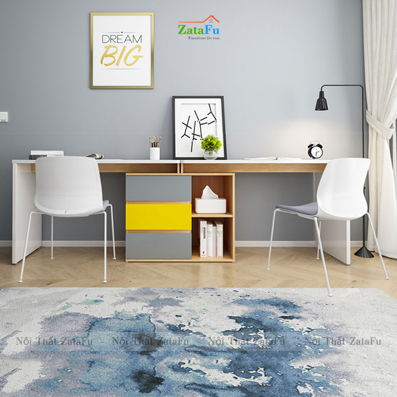 Bàn học bàn làm việc đơn, bàn đôi BLV-68
