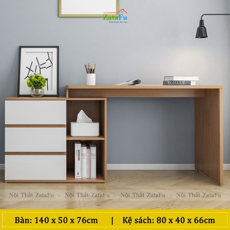 Bàn học bàn làm việc đơn, bàn đôi BLV-68