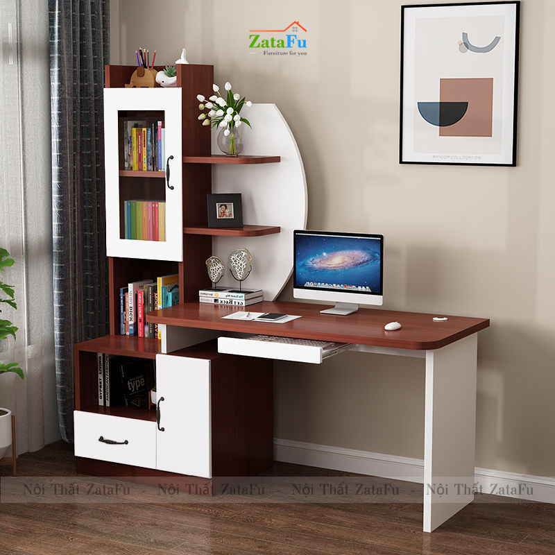 Bàn Học Bàn Vi Tính Hình Cánh Buồm BLV-74