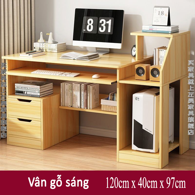 Bàn học bàn vi tính thiết kế hiện đại BLV-71