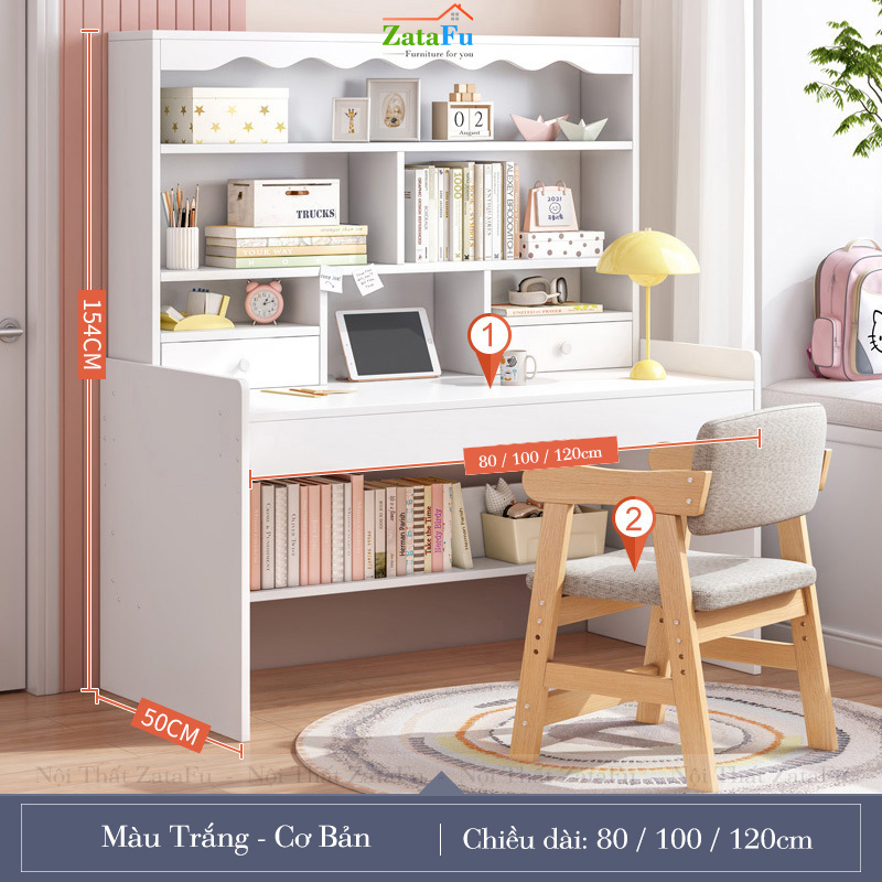 Bàn Học Cho Bé Trai, Bé Gái BLV-22