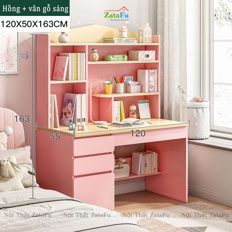 Bàn học xinh xắn cho bé trai bé gái BLV-51