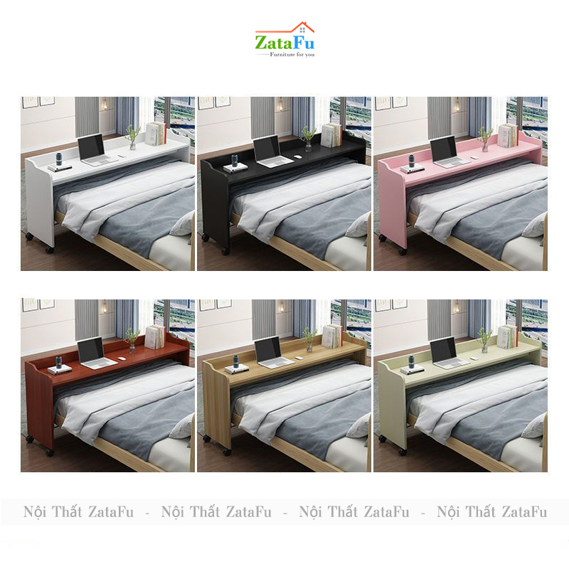Bàn học, bàn làm việc di động tại giường phòng ngủ BLV-89