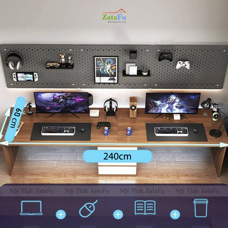 Bàn Đôi Chơi Game, Làm Việc 2 Người Ngồi BLV-103 ZataFu
