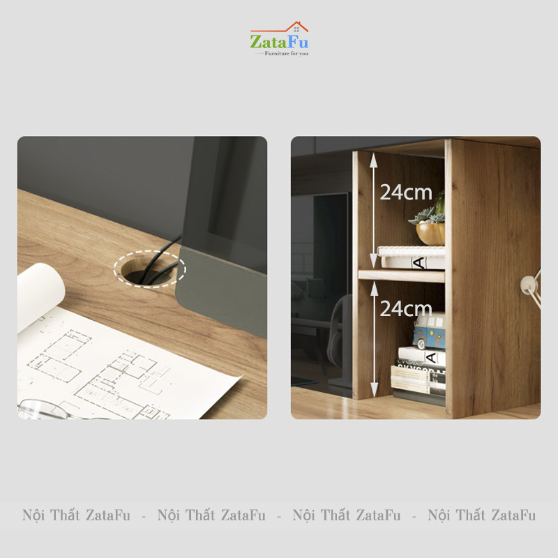 Bàn Làm Việc 2 Người Bàn Đôi Cho Bé BLV-109