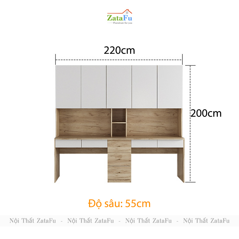 Bàn Làm Việc 2 Người Bàn Đôi Cho Bé BLV-109