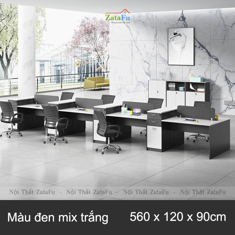 Bàn Làm Việc Văn Phòng Ngăn Kéo Có Khóa Thiết Kế Module BLV-98