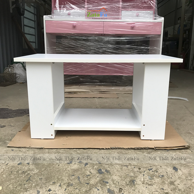 Bàn sofa gỗ 2 tầng thiết kế đơn giản BSF-03
