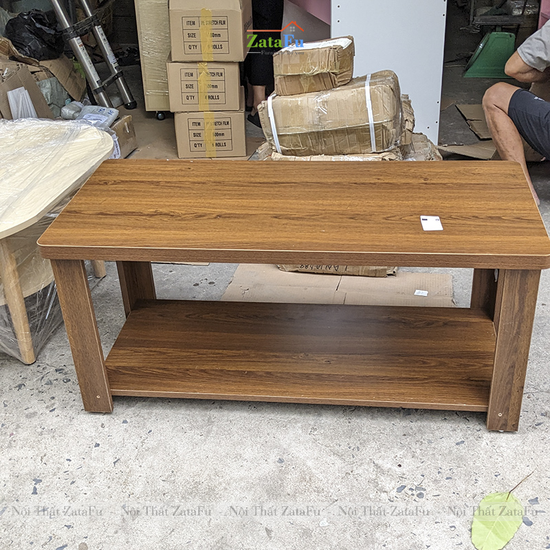 Bàn sofa gỗ 2 tầng thiết kế đơn giản BSF-03