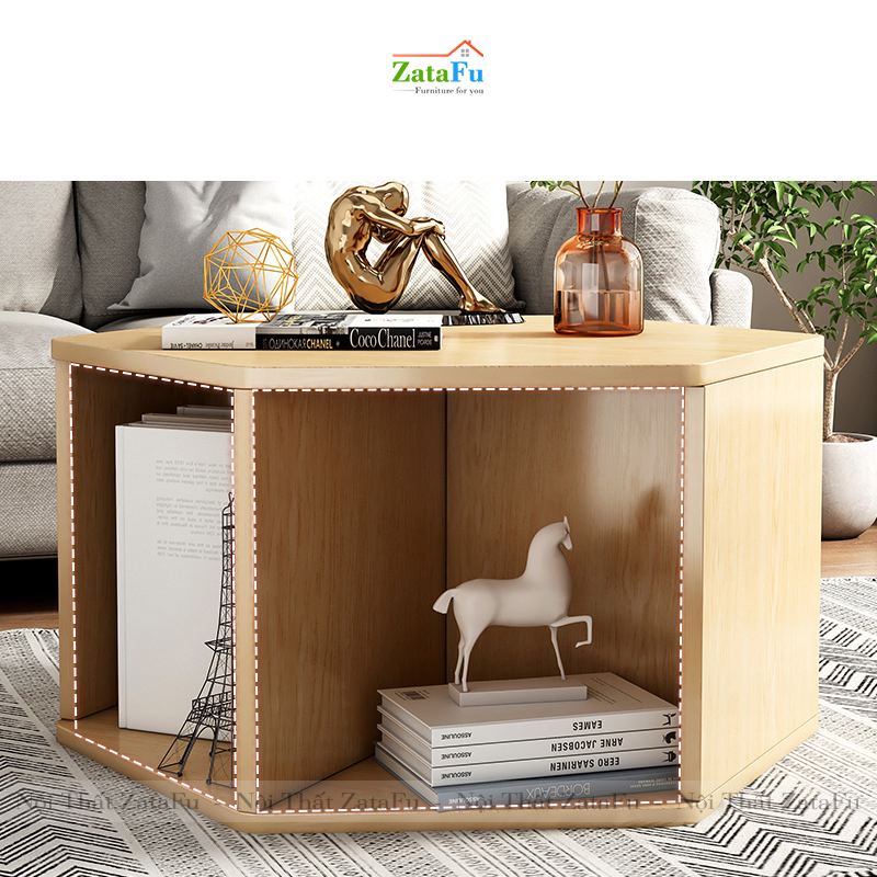 Bàn trà sofa hình lục giác phong cách tùy chỉnh hiện đại BSF-19