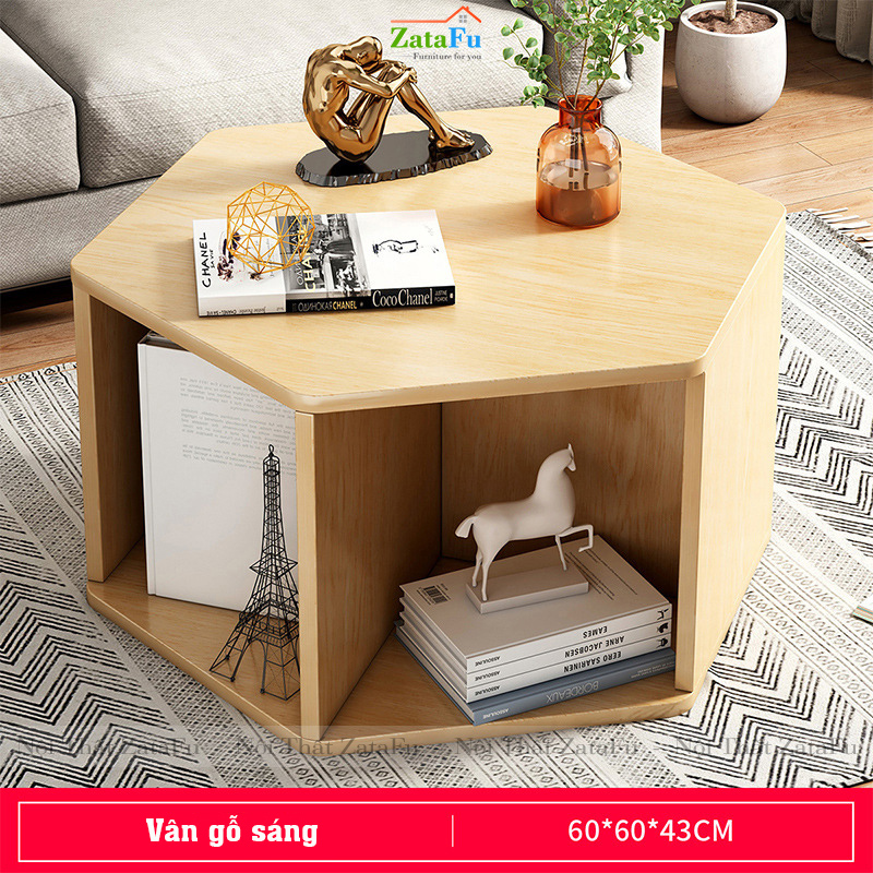 Bàn trà sofa hình lục giác phong cách tùy chỉnh hiện đại BSF-19