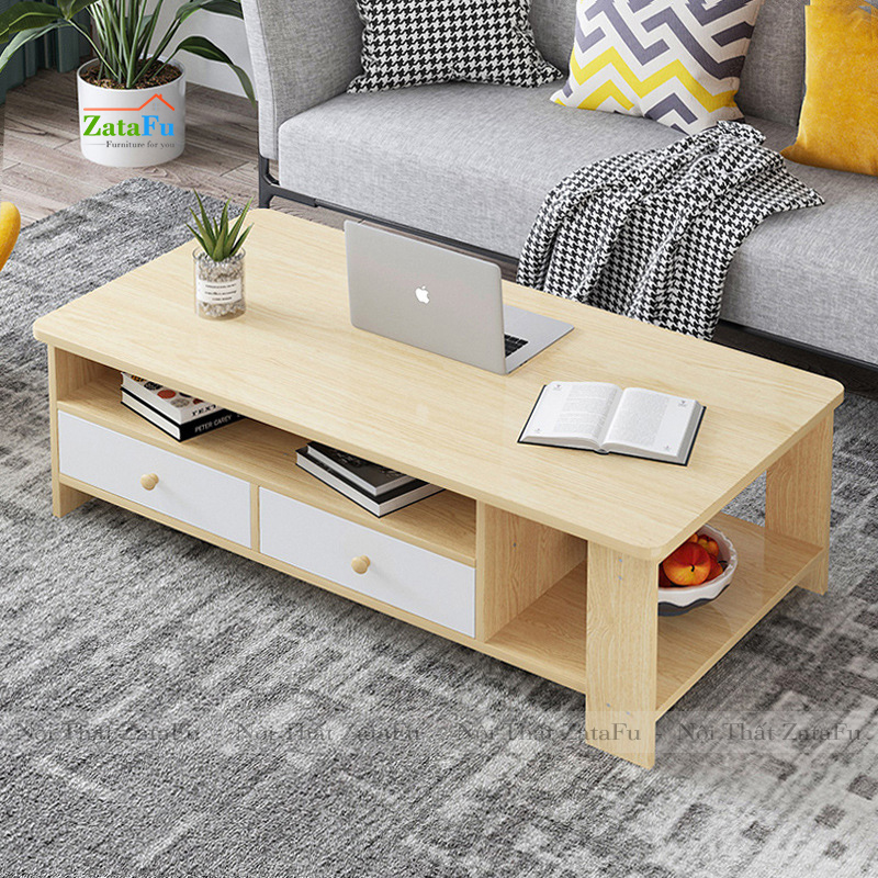 Bàn sofa giá rẻ thiết kế 4 ngăn kéo BSF-18