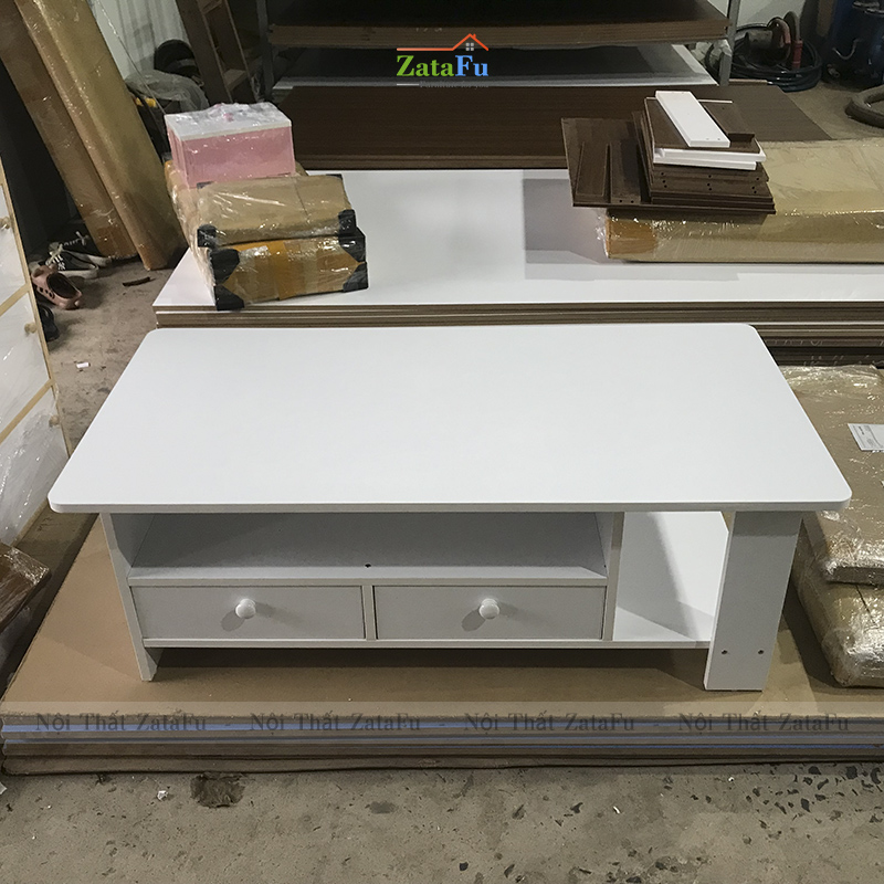 Bàn sofa giá rẻ thiết kế 4 ngăn kéo BSF-18