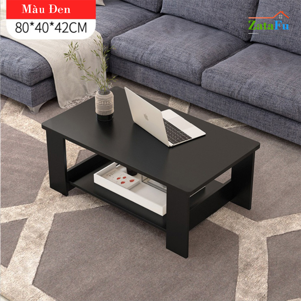 Bàn sofa gỗ 2 tầng thiết kế đơn giản BSF-03