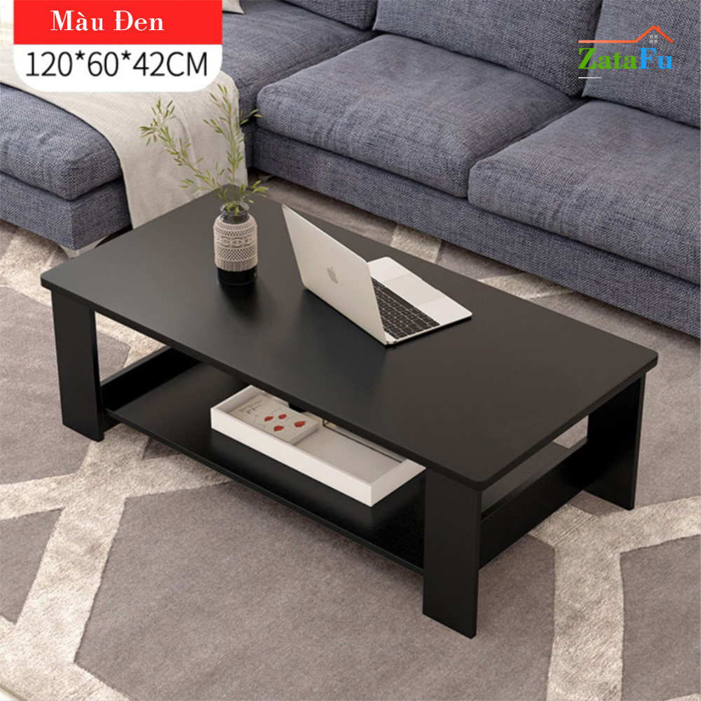Bàn sofa gỗ 2 tầng thiết kế đơn giản BSF-03