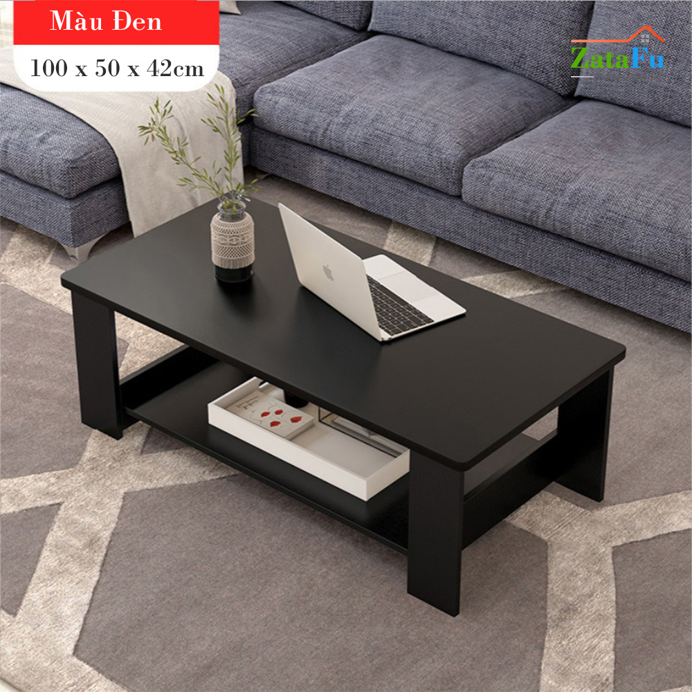 Bàn sofa gỗ 2 tầng thiết kế đơn giản BSF-03